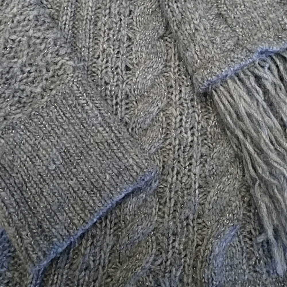 NWT Tunic Sweater w/ Scarf - Picture 2 of 7
